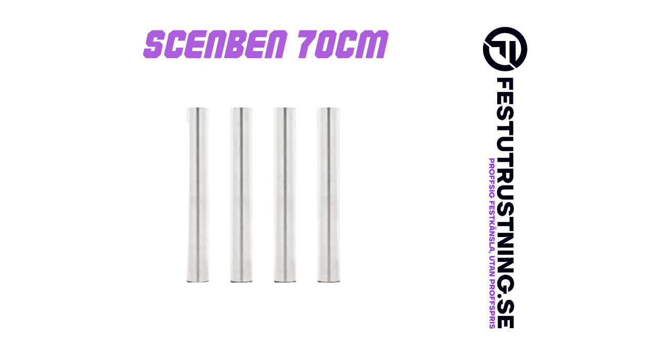 Scenben 70cm - Professionell festutrustning för uthyrning