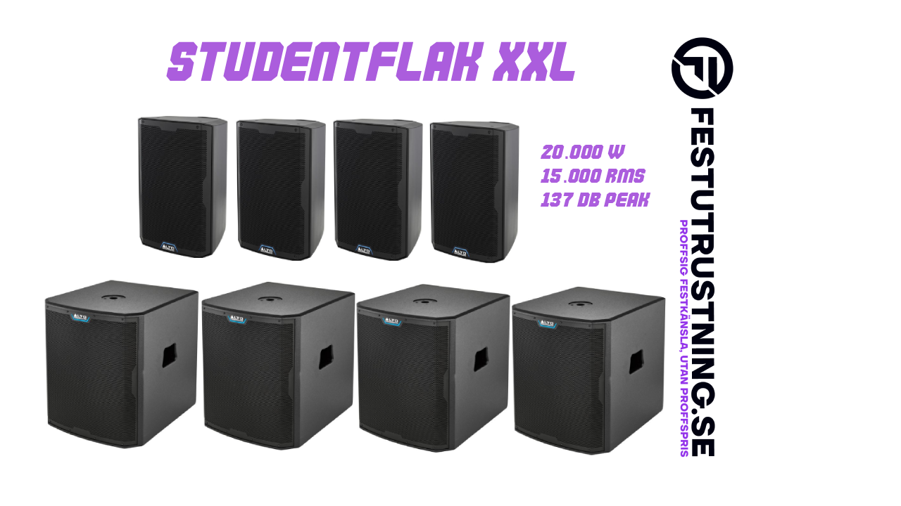 Studentflak XXL