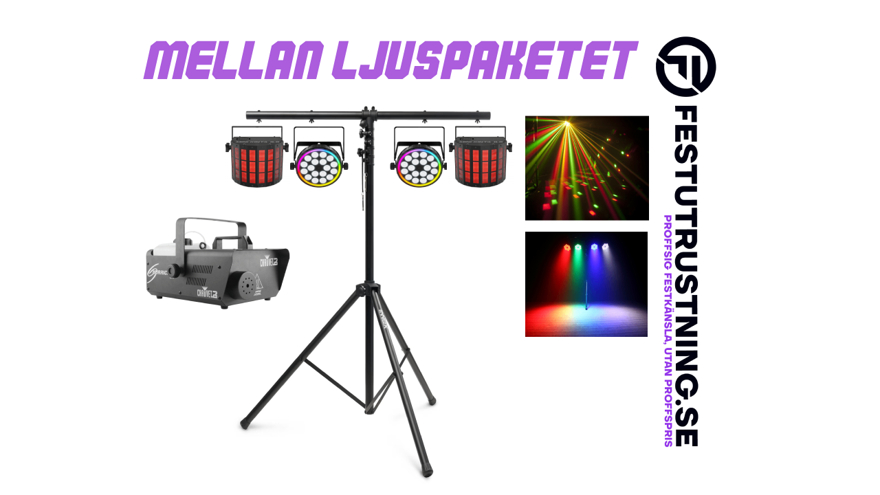 Mellan Ljuspaketet – Effekt & Färgsättning