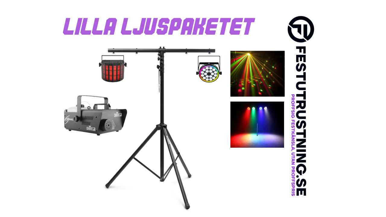 Lilla Ljuspaketet – Smidig & Effektfull Festbelysning