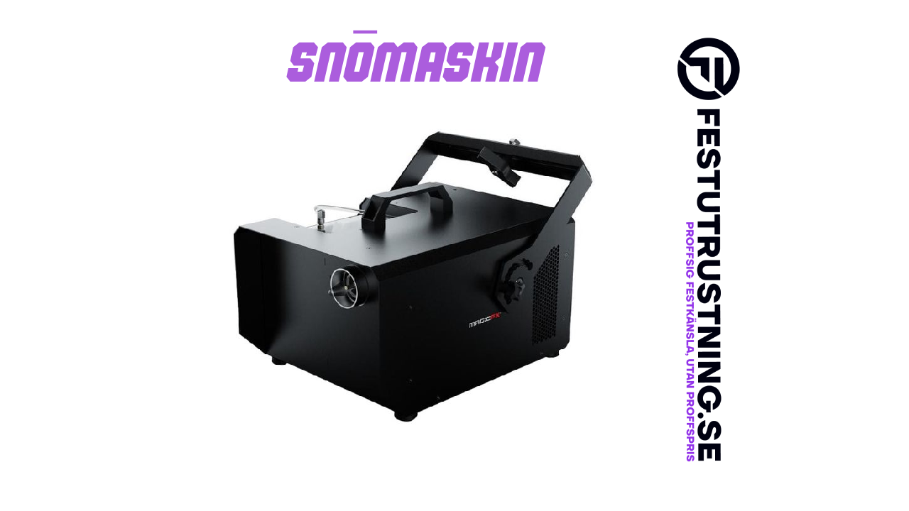 Professionell snömaskin ink. 2.5L vätska