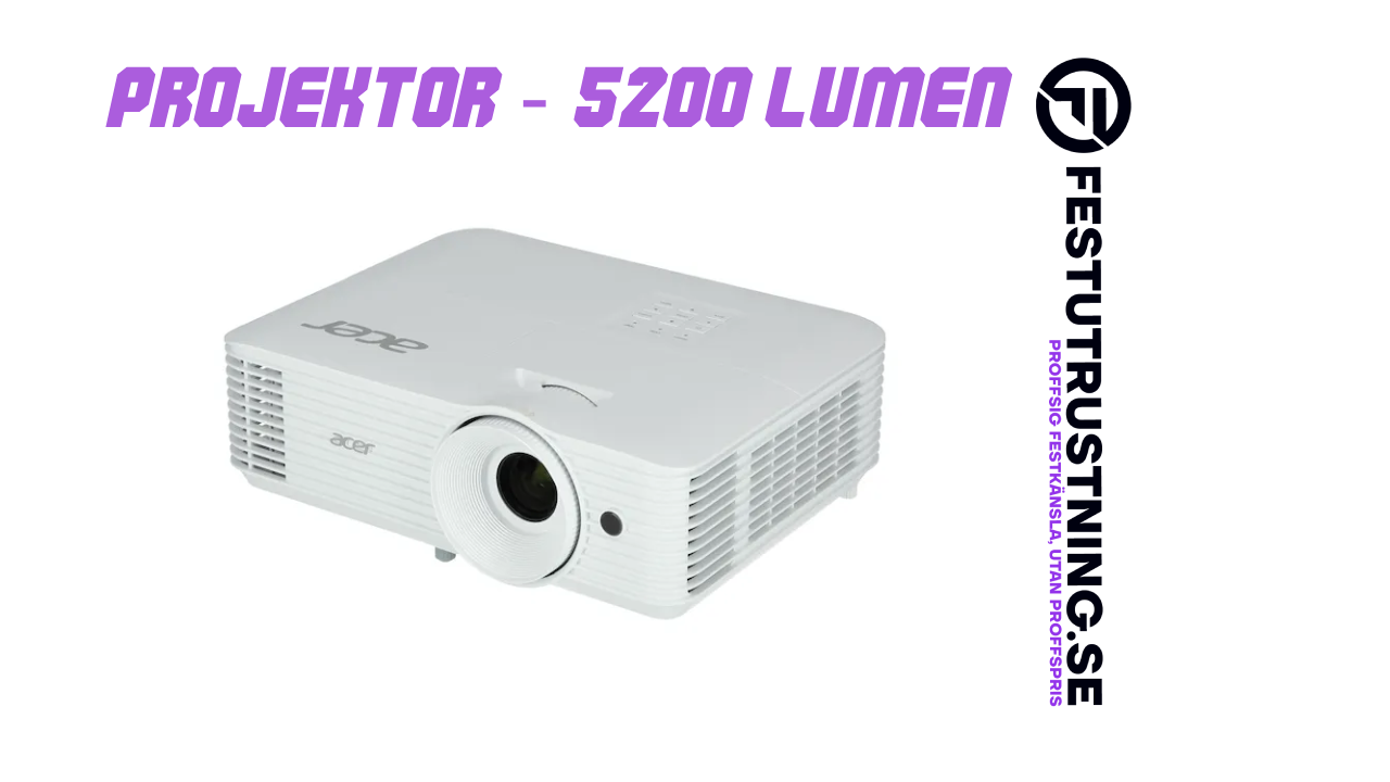 Full HD Projektor – 5 200 ANSI Lumen