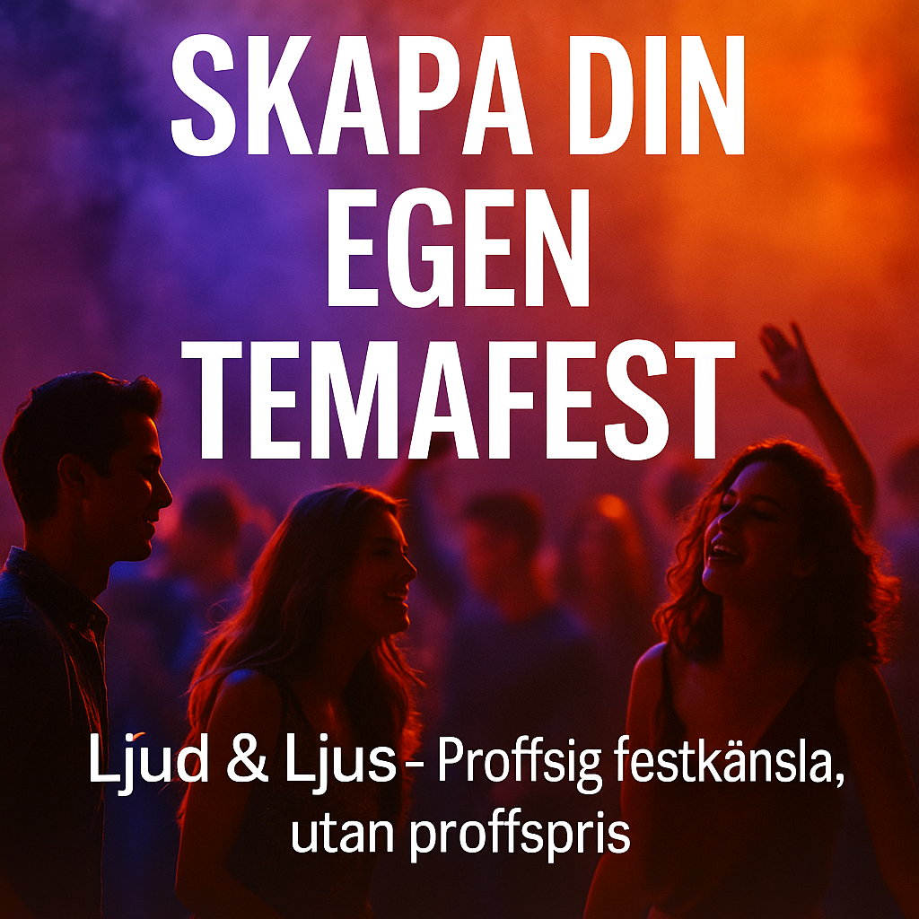 Vi älskar temafester